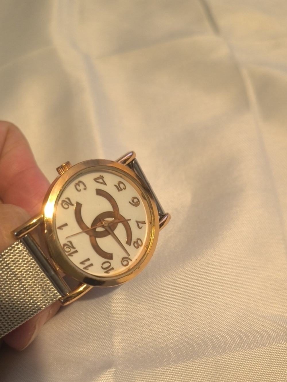 Adjustable Silver Metal Watch - Picture 7 of 7